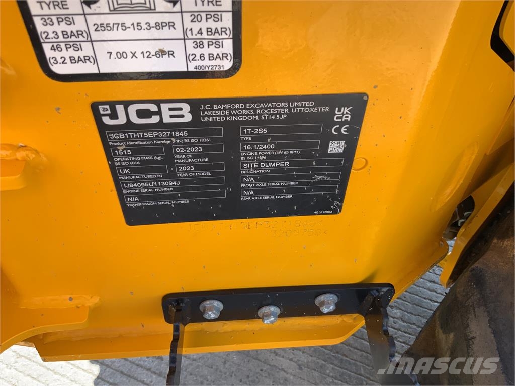 JCB 1 Tonne-2 Hi Tip Dumper (ST27094) ماكينات زراعية - غير ذلك