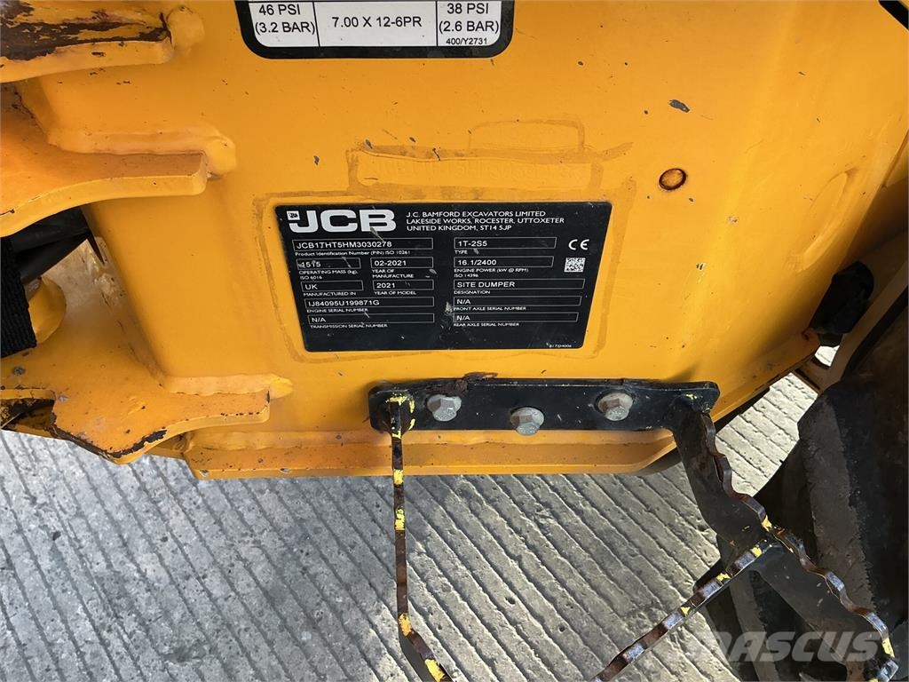 JCB 1T-2 Hi Tip Dumper (ST27931) Mezei dömperek