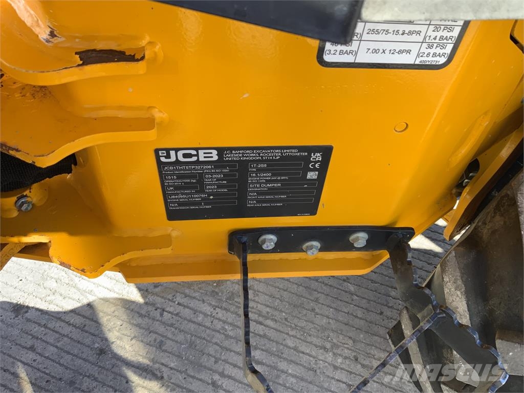 JCB 1THT-2 1 Tonne-2 Hi-Tip Dumper (ST27106) Site dumpers