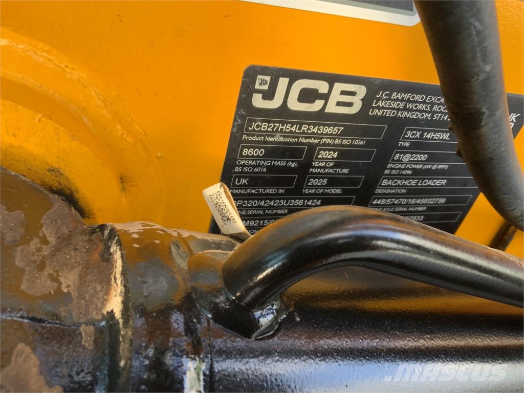 JCB 3CX Plus Site Master Wheeled Digger (ST27961) Costruzioni - Altro