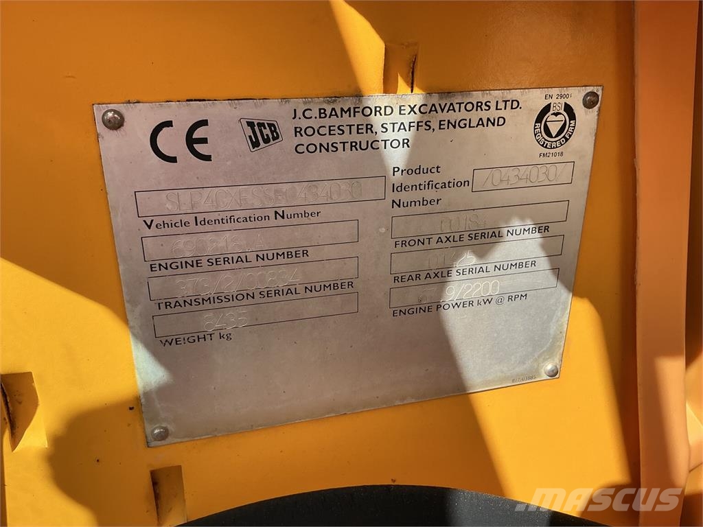 JCB 4CX Site Master Wheeled Digger (ST26643) Sonstige Landmaschinen