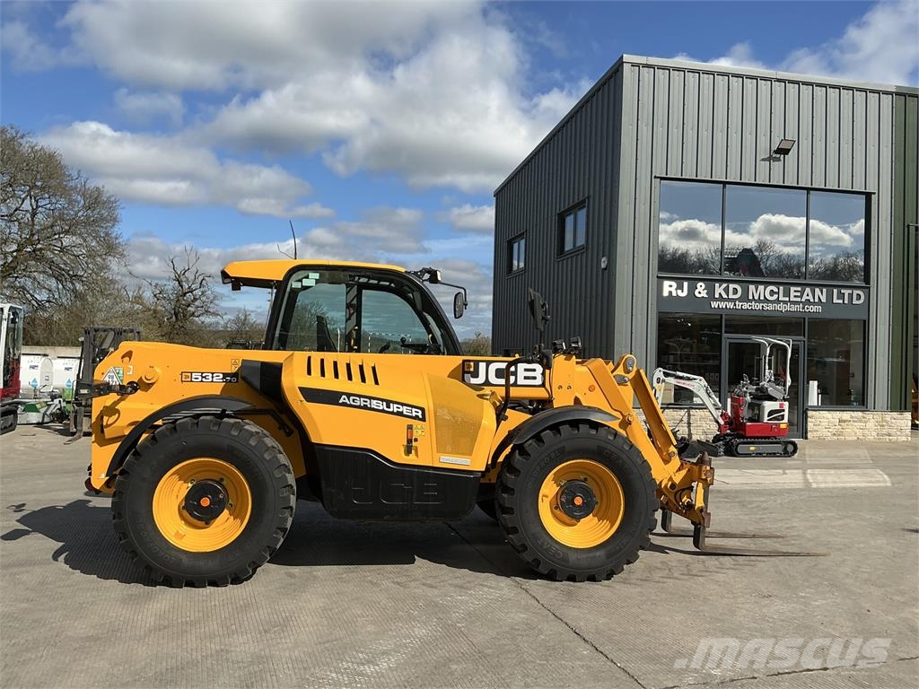 JCB 532-70 Agri Super Telehandler (ST25659) Teleskopiskie manipulatori