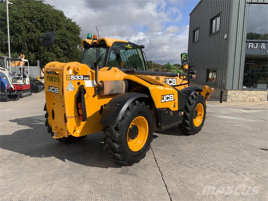 JCB 533-105 Telehandler (ST24663) مناولات متداخلة