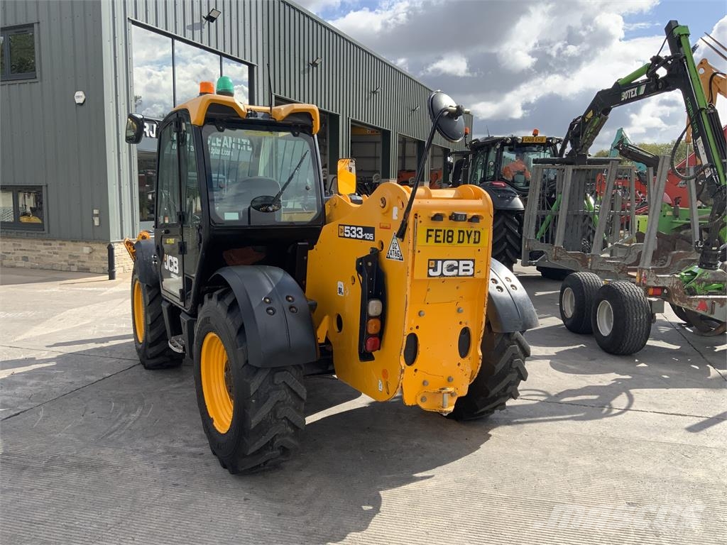 JCB 533-105 Telehandler (ST24663) مناولات متداخلة