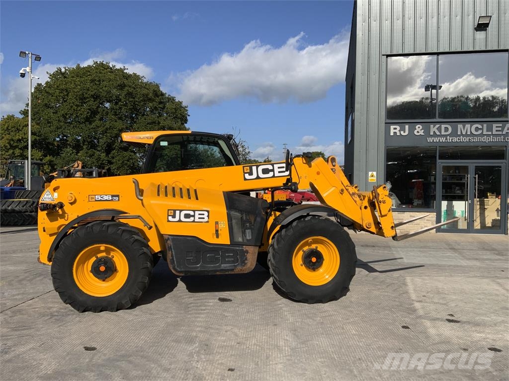 JCB 536-70 Agri Super Telehandler (ST27174) Teleskopické manipulátory