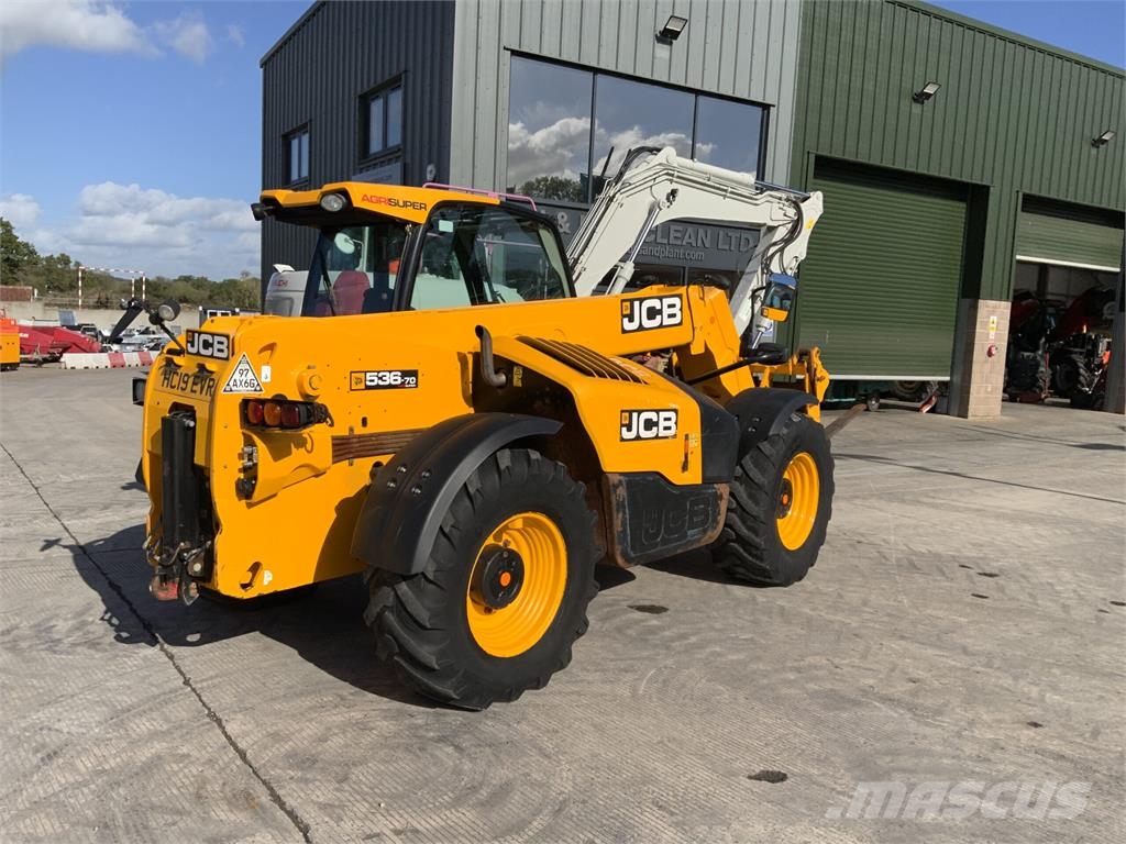 JCB 536-70 Agri Super Telehandler (ST27174) Teleskopické manipulátory