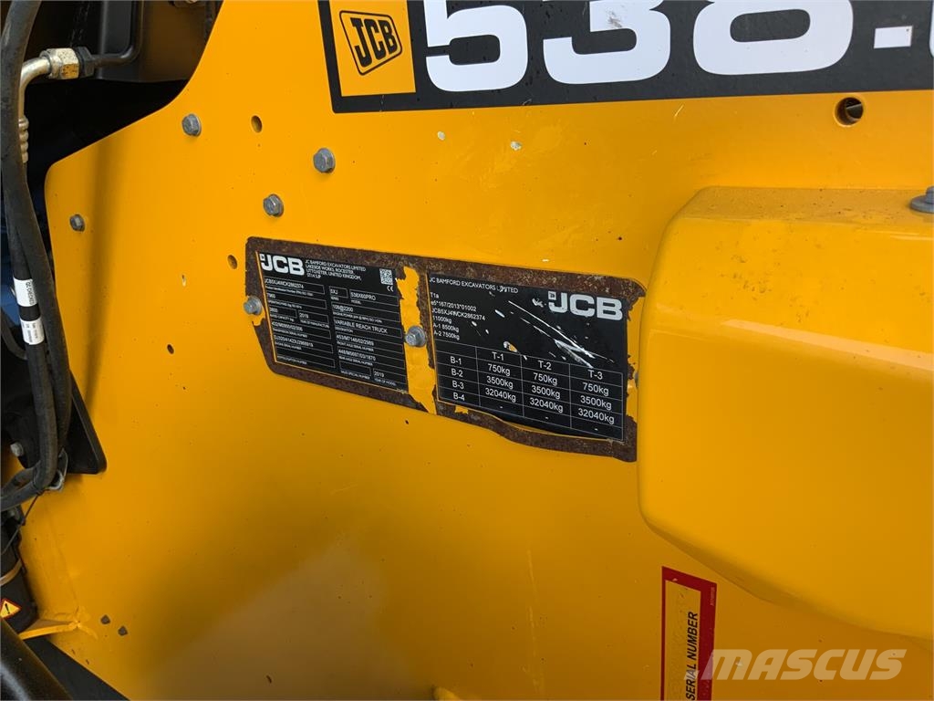 JCB 538-60 Agri Pro Telehandler (ST27389) Teleskopiskie manipulatori