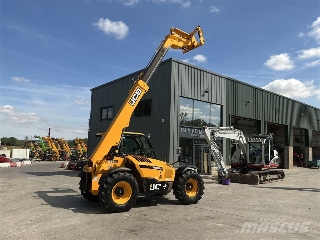 JCB 538-60 Agri Super Telehandler (ST26756) مناولات متداخلة