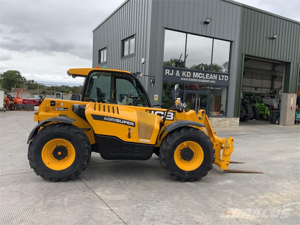 JCB 538-60 Agri Super Telehandler (ST27282) مناولات متداخلة