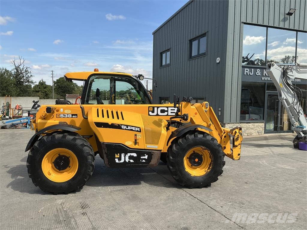 JCB 538-60 Agri Super Telehandler (ST26756) مناولات متداخلة