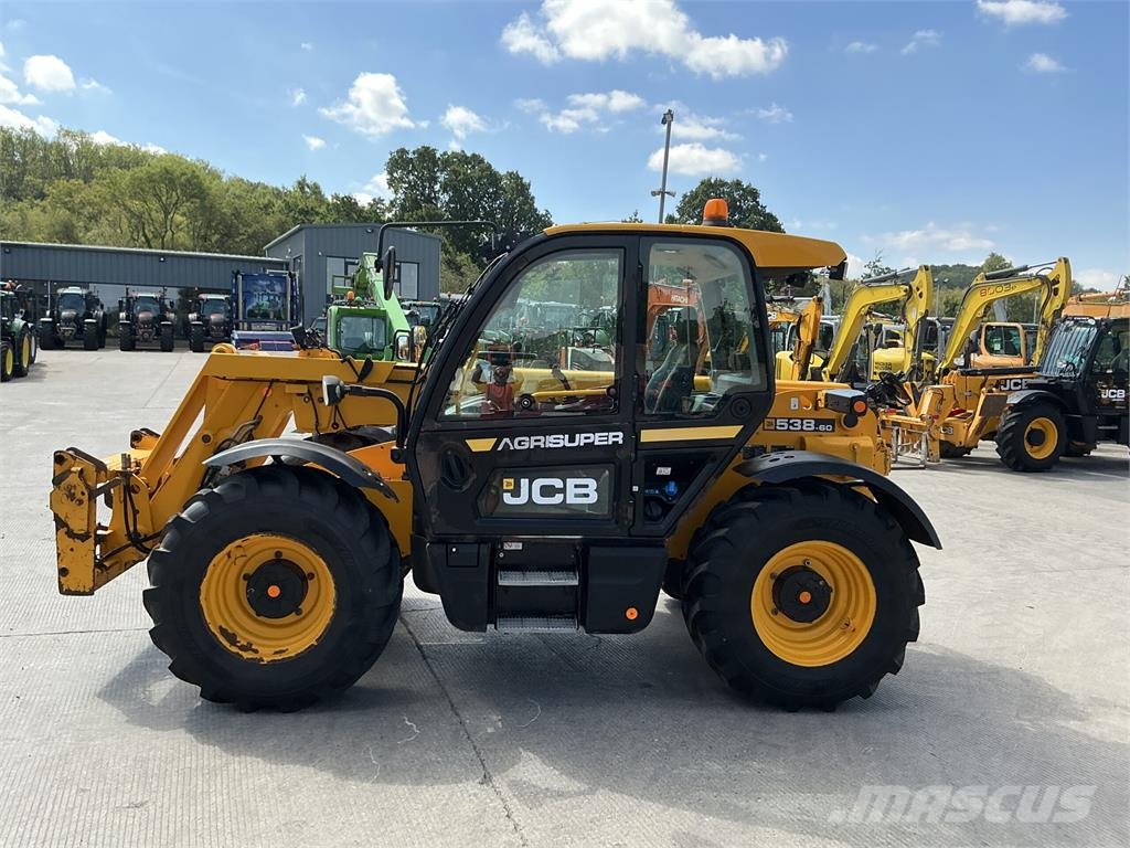 JCB 538-60 Agri Super Telehandler (ST26756) مناولات متداخلة