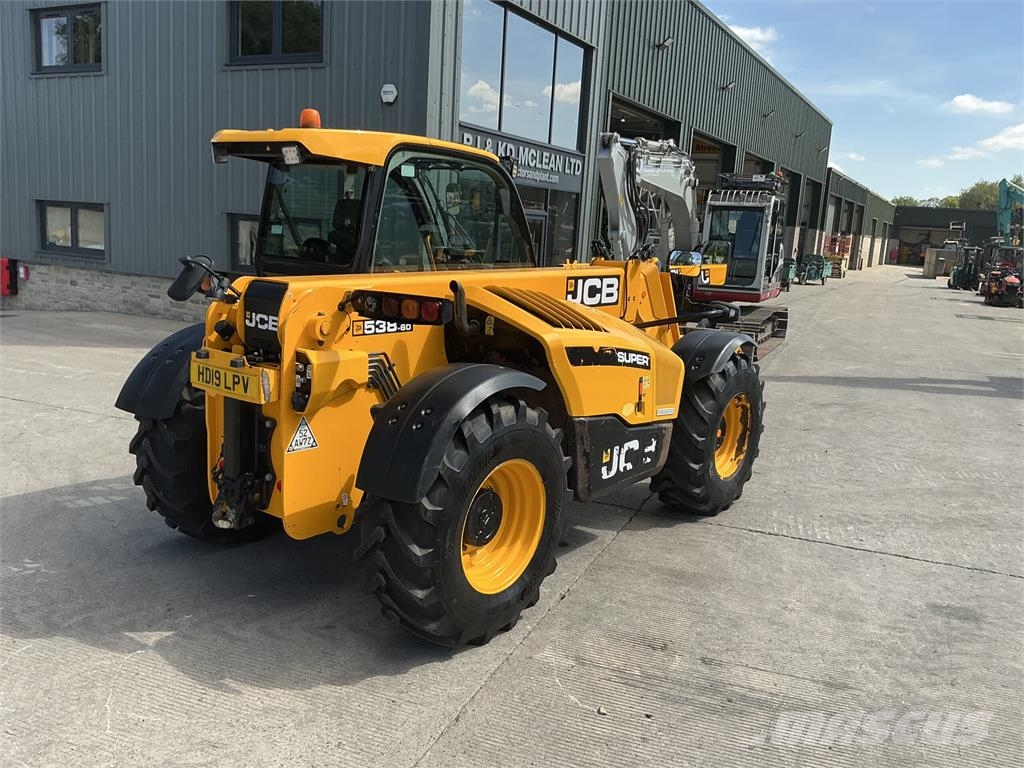 JCB 538-60 Agri Super Telehandler (ST26756) مناولات متداخلة