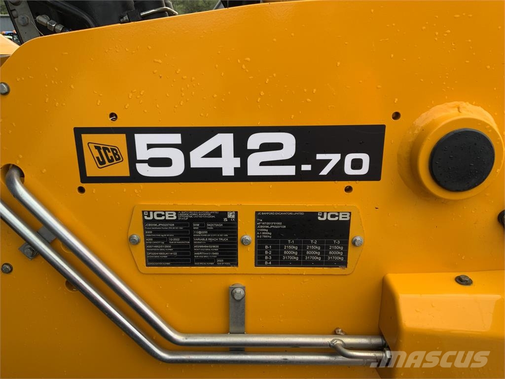 JCB 542-70 Agri Xtra Telehandler (ST26293) Telescopic handlers