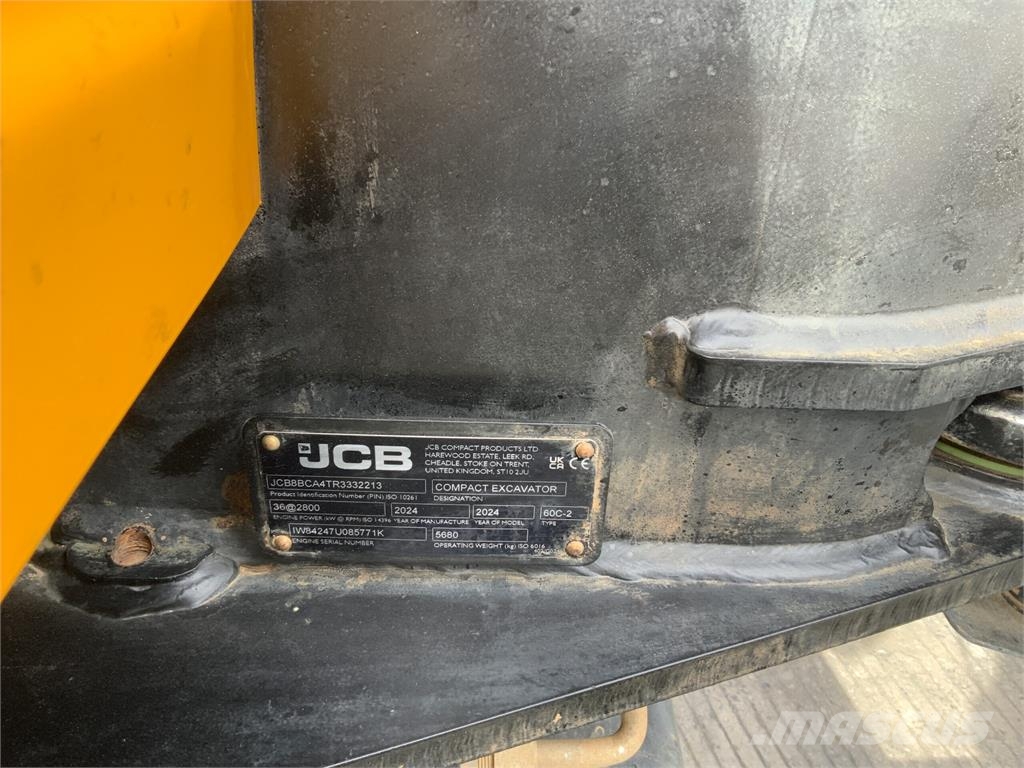 JCB 60C-2 Digger (ST27579) ماكينات زراعية - غير ذلك