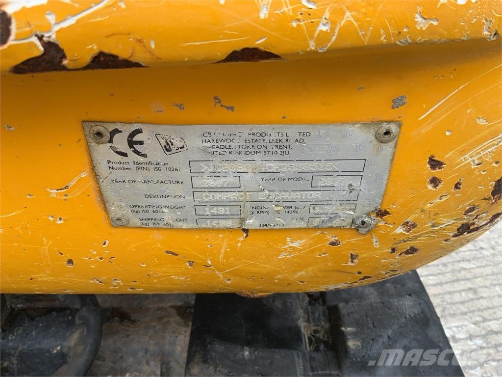 JCB 8014 Digger (ST27941) Гусеничні екскаватори