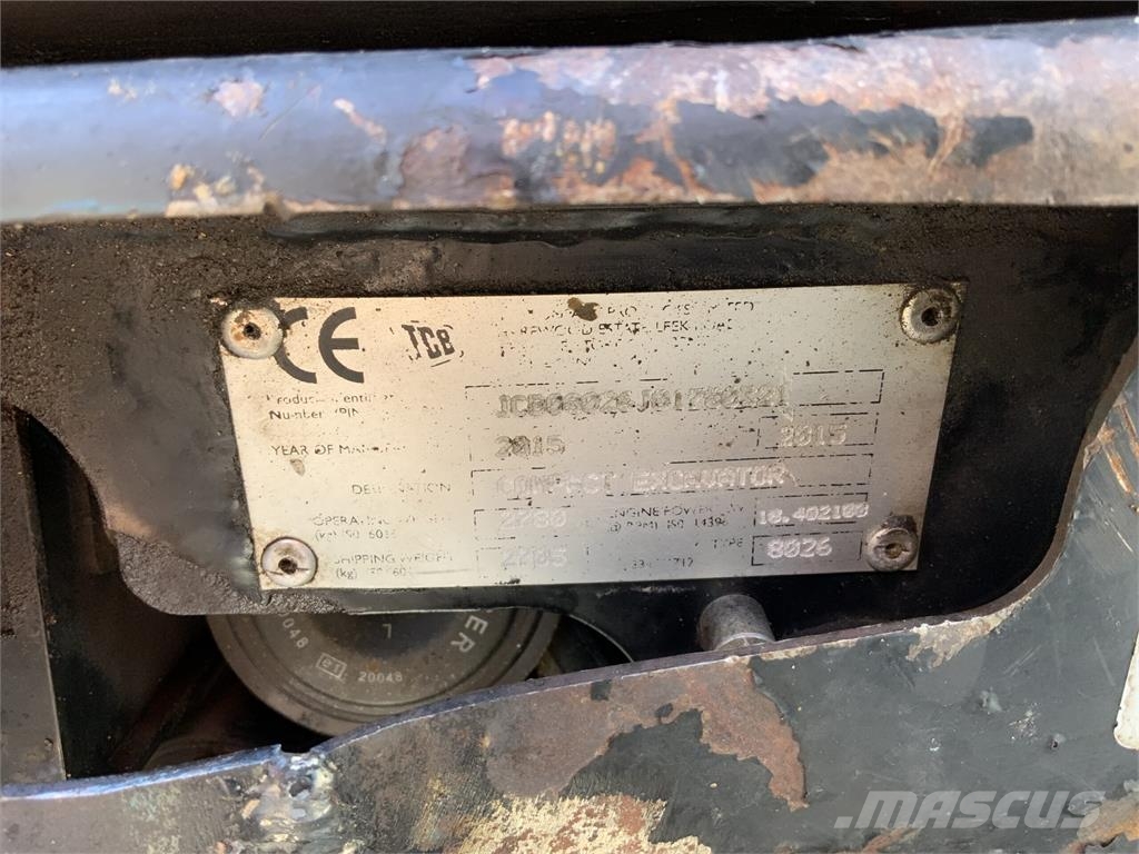 JCB 8026 CTS Digger (ST27647) Egyéb mezőgazdasági gépek