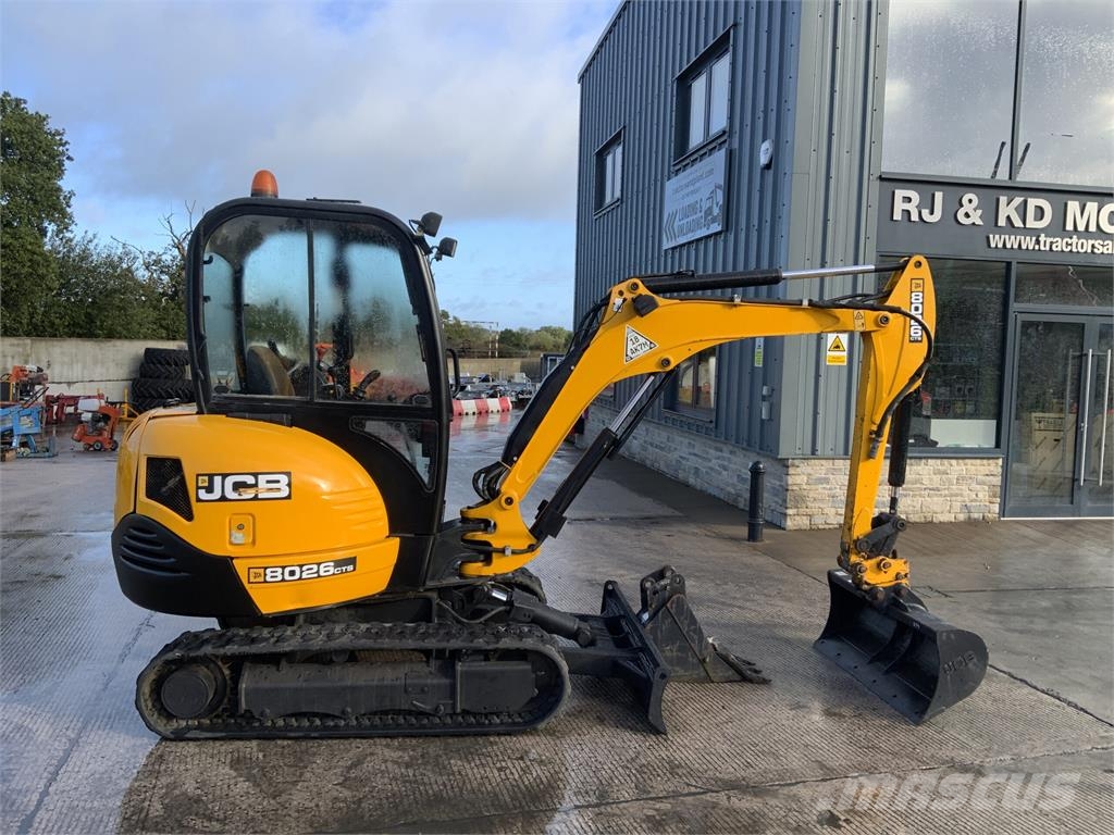 JCB 8026 CTS Digger (ST27790) Gravemaskiner på larvebånd