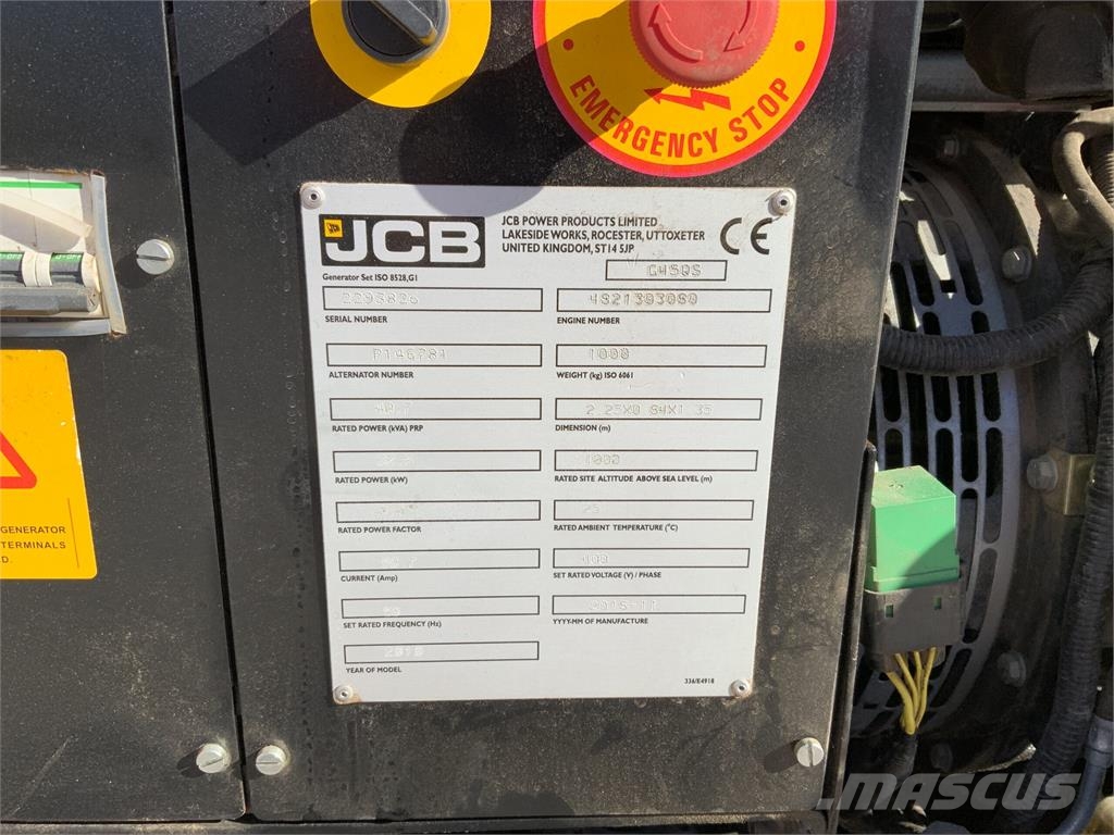 JCB G45 QS Generator (ST27796) ماكينات زراعية - غير ذلك