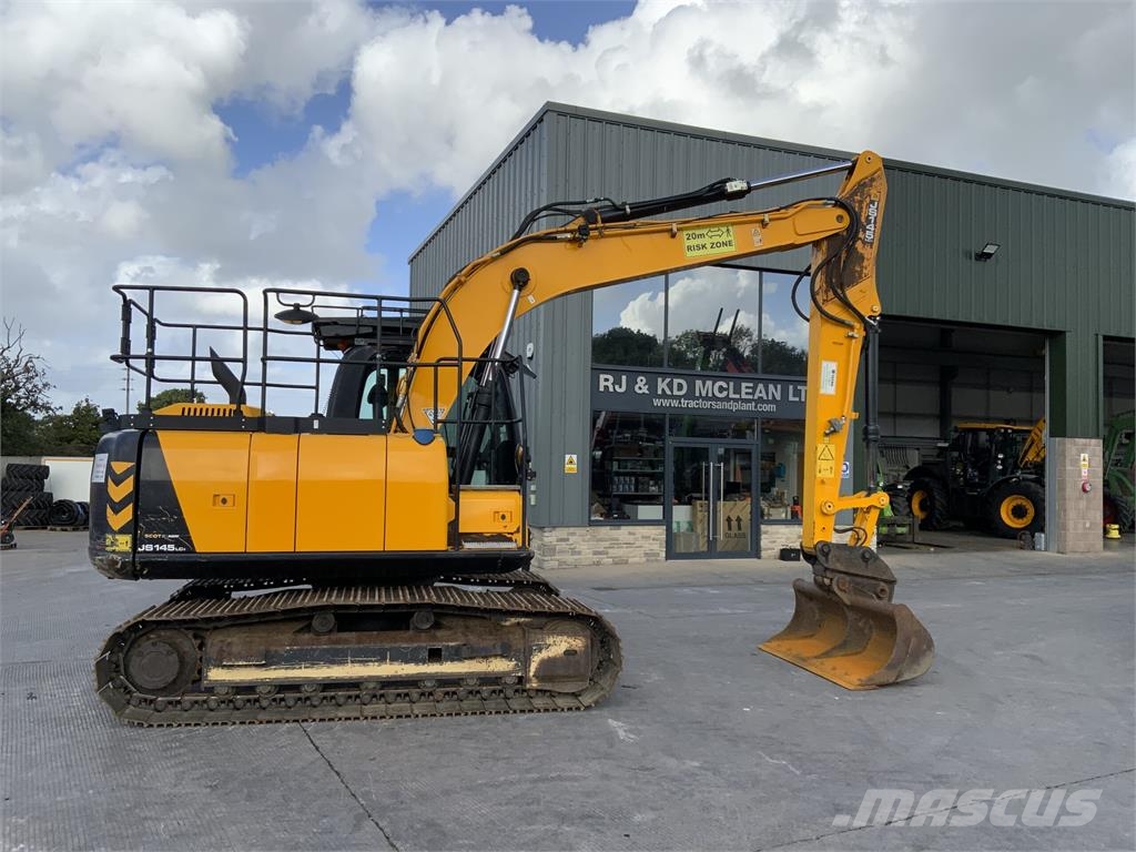 JCB JS145 LC Plus Digger (ST27308) Escavadeiras de esteiras