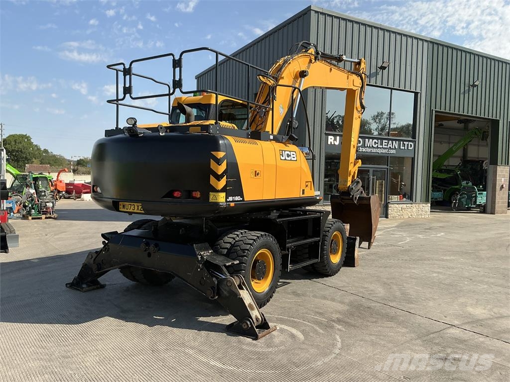 JCB JS160 W Wheeled Excavator (ST27415) Agricultura - Otros