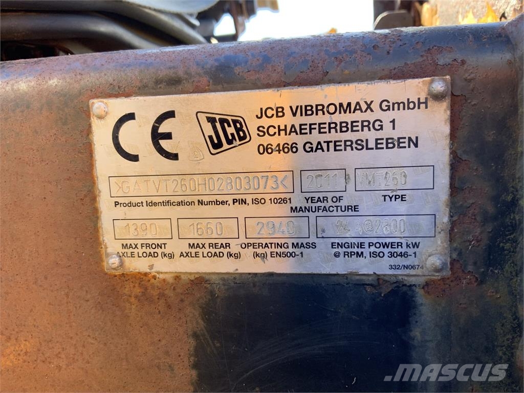 JCB VMT 260 Roller (ST27760) ماكينات زراعية - غير ذلك