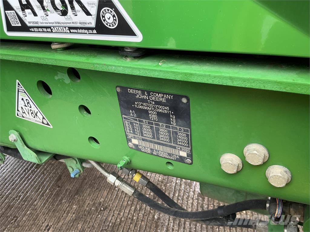 John Deere 6090M Tractor (ST26116) Ďalšie poľnohospodárske stroje