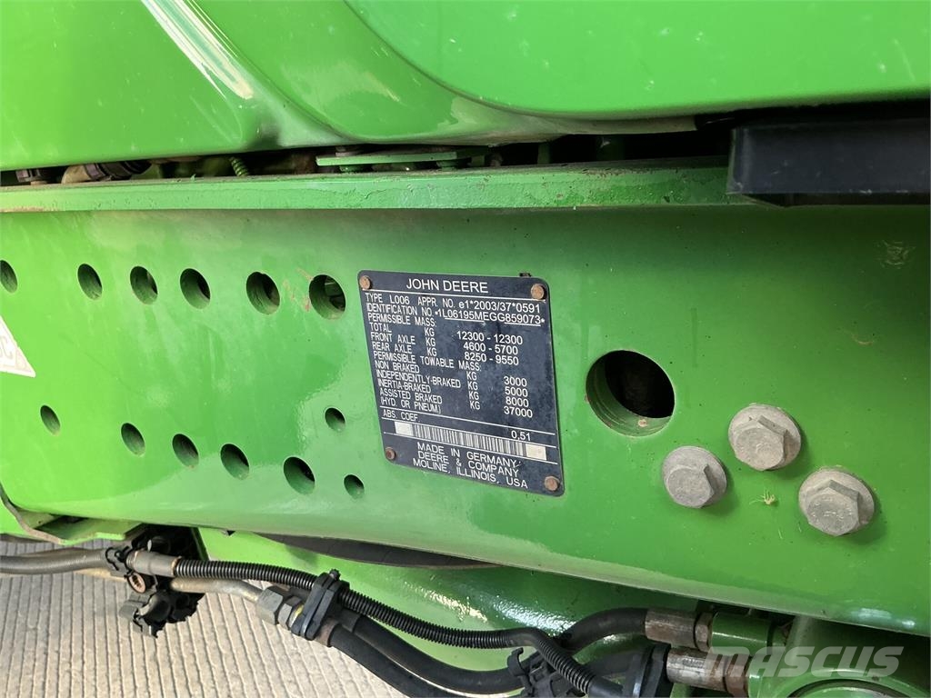 John Deere 6195M Tractor (ST27326) Traktorer