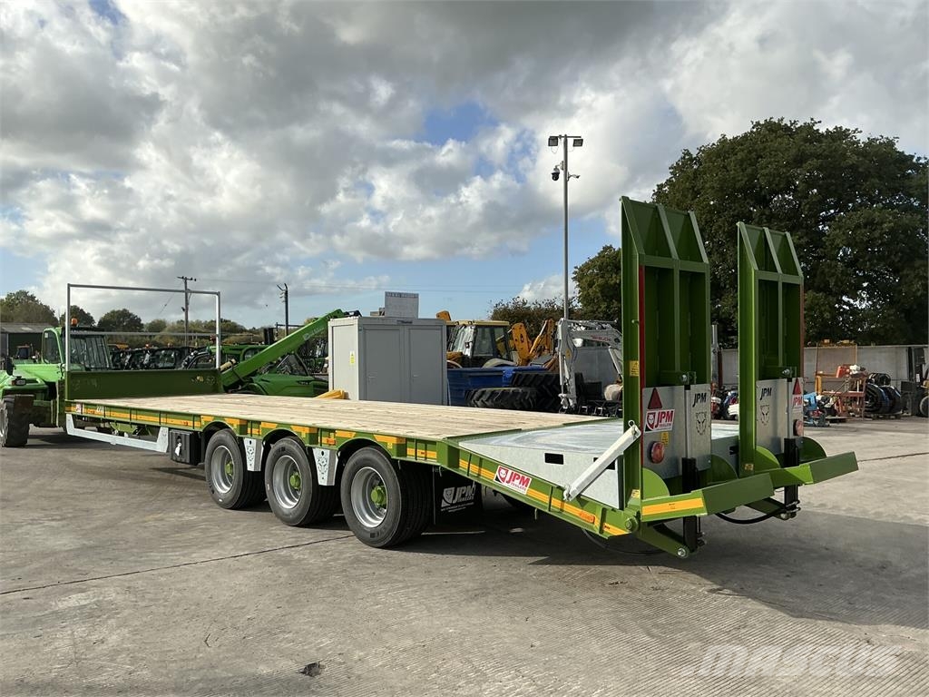 JPM 33Ft Green Tri Axle Low loader Trailer (ST27781) Üldotstarbelised haagised