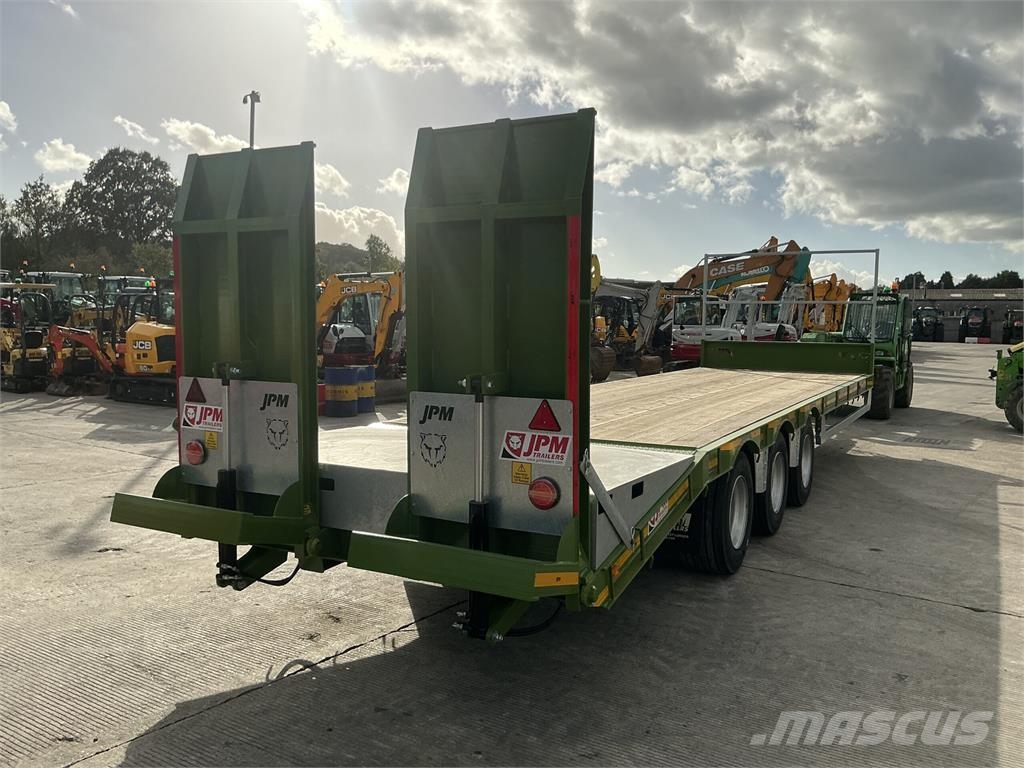 JPM 33Ft Green Tri Axle Low loader Trailer (ST27781) Üldotstarbelised haagised