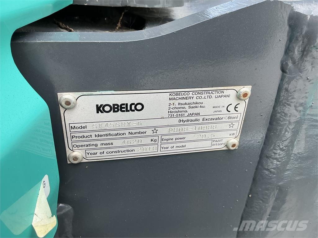Kobelco SK45 SRX-6 Digger (ST27910) Raupenbagger