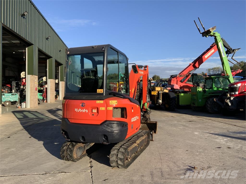 Kubota KX027-4 Steel Wrist Tiltrotator Digger (ST27853) Gravemaskiner på larvebånd