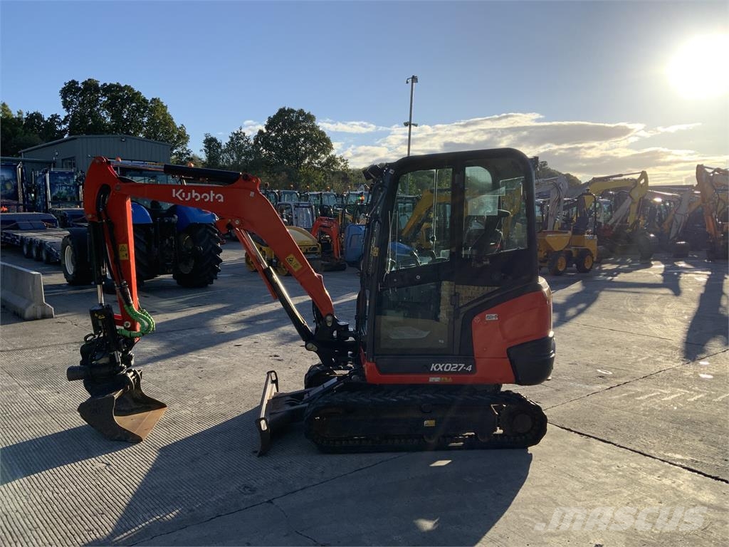 Kubota KX027-4 Steel Wrist Tiltrotator Digger (ST27853) Gravemaskiner på larvebånd
