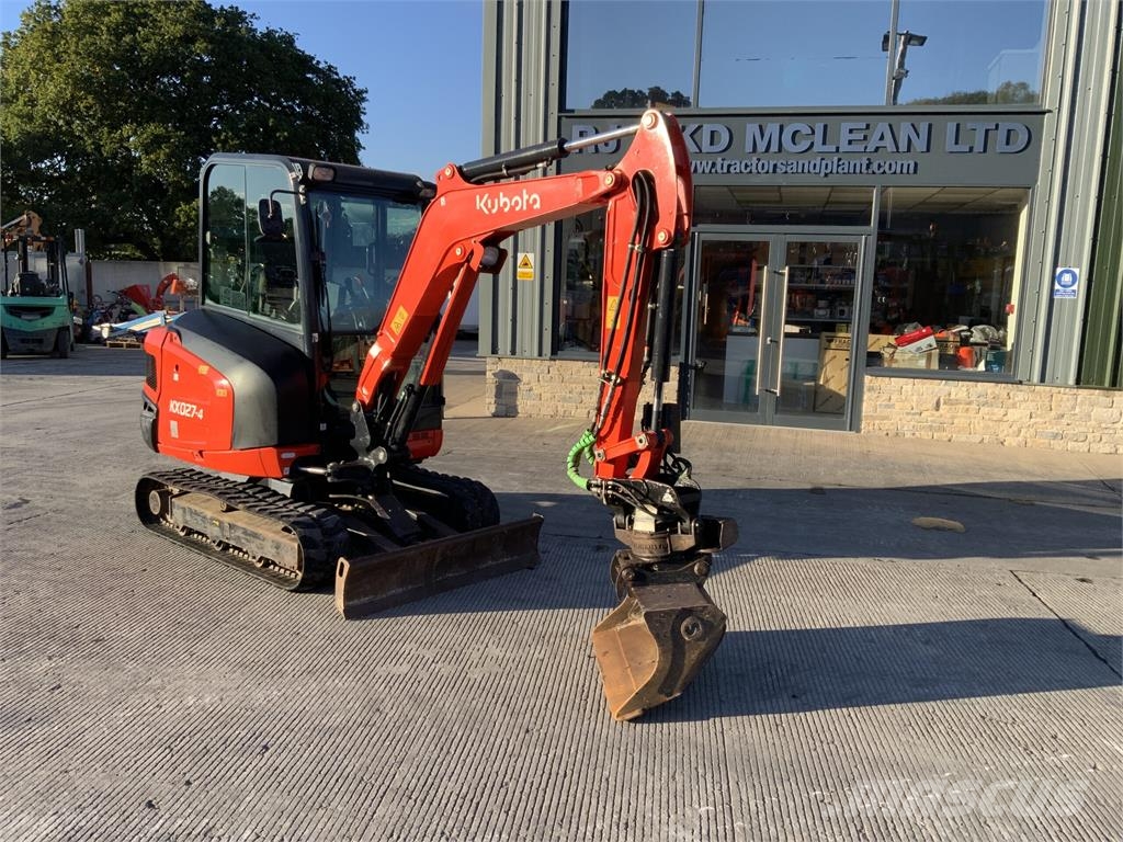 Kubota KX027-4 Steel Wrist Tiltrotator Digger (ST27853) Gravemaskiner på larvebånd