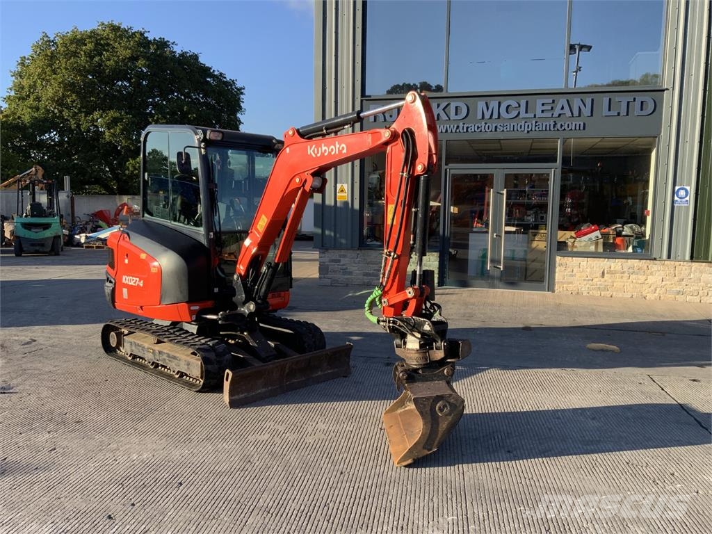 Kubota KX027-4 Steel Wrist Tiltrotator Digger (ST27853) Gravemaskiner på larvebånd