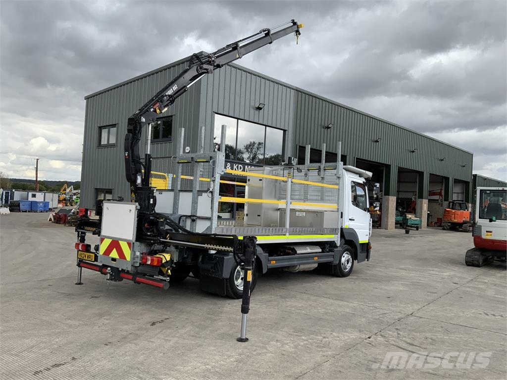 Mercedes-Benz Atego 816 Rigid pole Lorry (ST27615) Панельні фургони