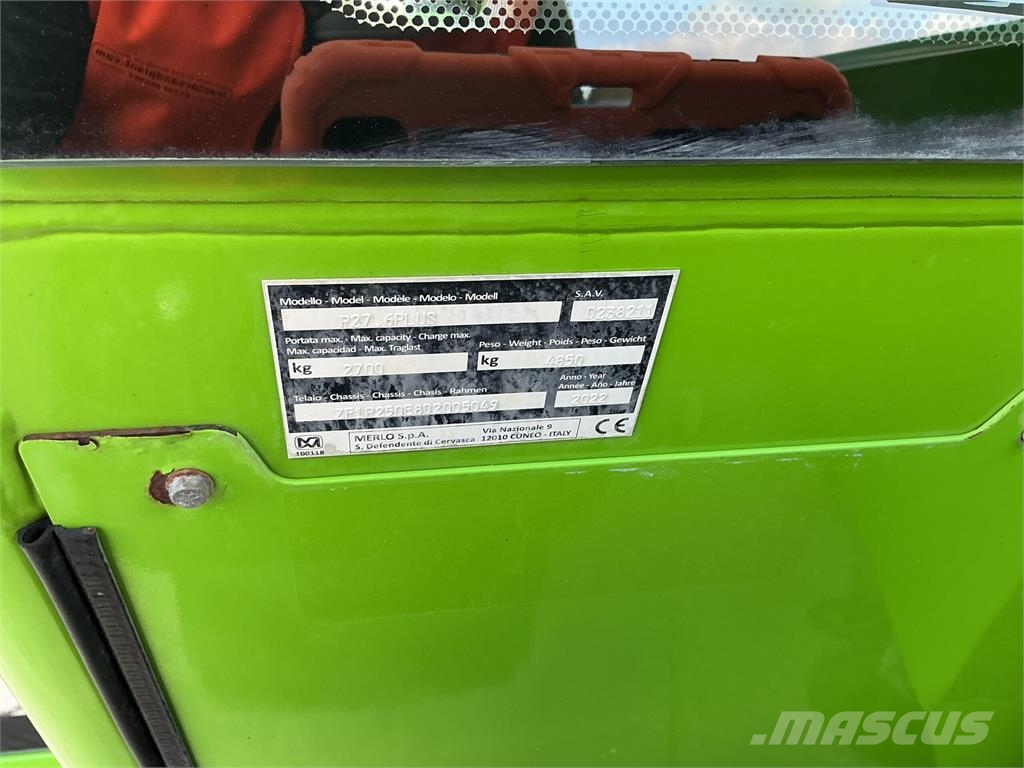 Merlo P27.6 Plus Telehandler (ST27663) Sollevatori telescopici