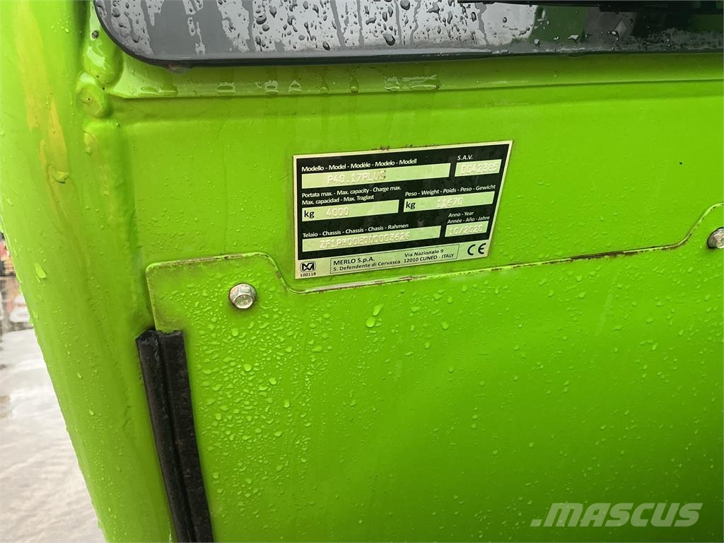 Merlo P40.17 Plus Telehandler (ST27863) Sollevatori telescopici
