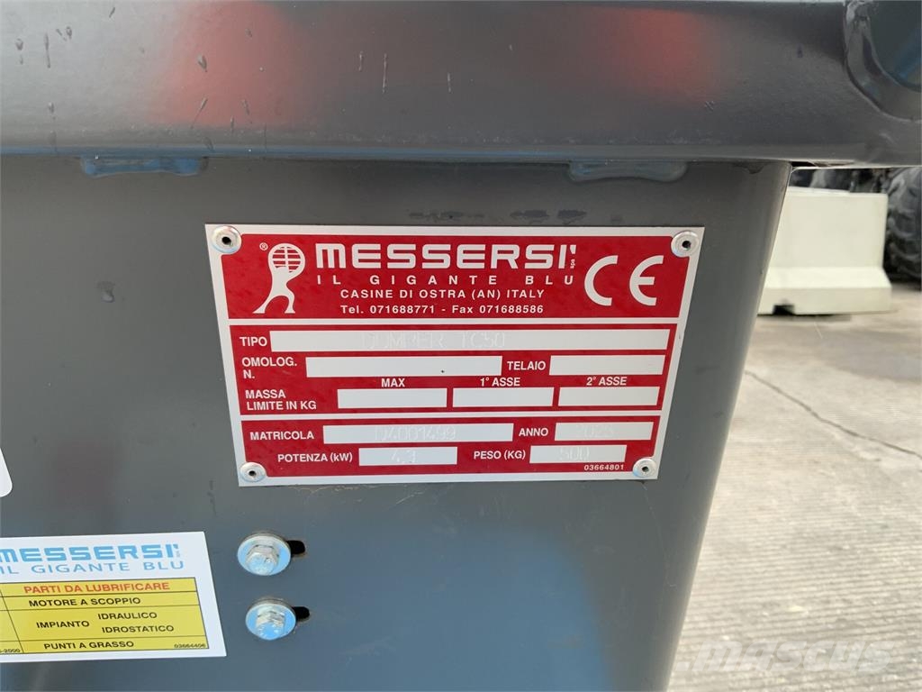 Messersi TC50 Utility Hi-Tip Dumpster (ST27935) Site dumpers