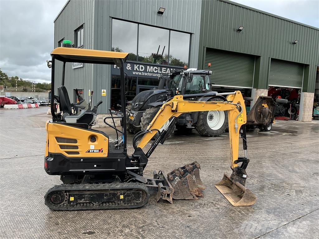 Sany SY16C Digger (ST27949) Gravemaskiner på larvebånd