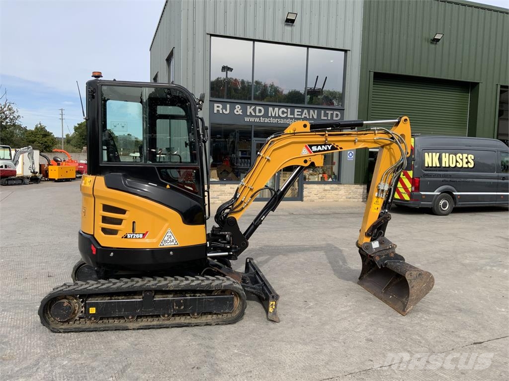 Sany SY26U Digger (ST27825) Gravemaskiner på larvebånd