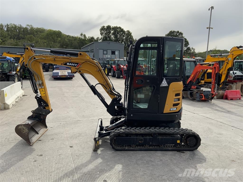 Sany SY26U Digger (ST27825) Gravemaskiner på larvebånd