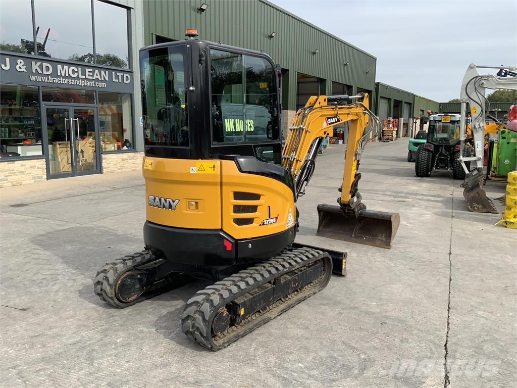 Sany SY26U Digger (ST27825) Gravemaskiner på larvebånd