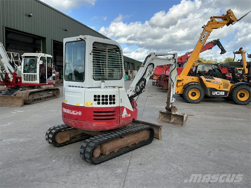 Takeuchi TB138FR Digger (ST26757) Otra maquinaria agrícola