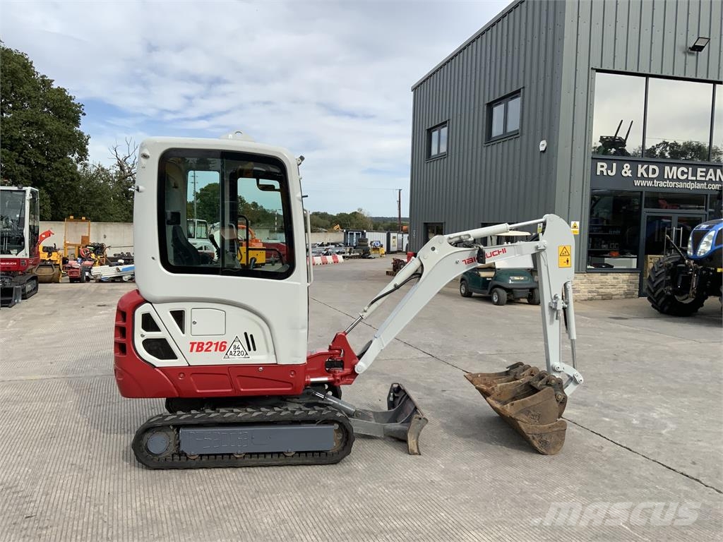 Takeuchi TB216 Digger (ST27762) Gravemaskiner på larvebånd