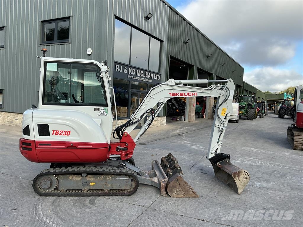 Takeuchi TB230 Digger (ST27578) Egyéb mezőgazdasági gépek
