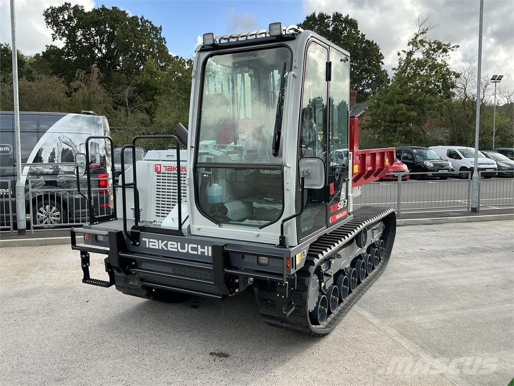 Takeuchi TCR50-3 Tracked Swivel Tip Dumper  サイト　ダンプ