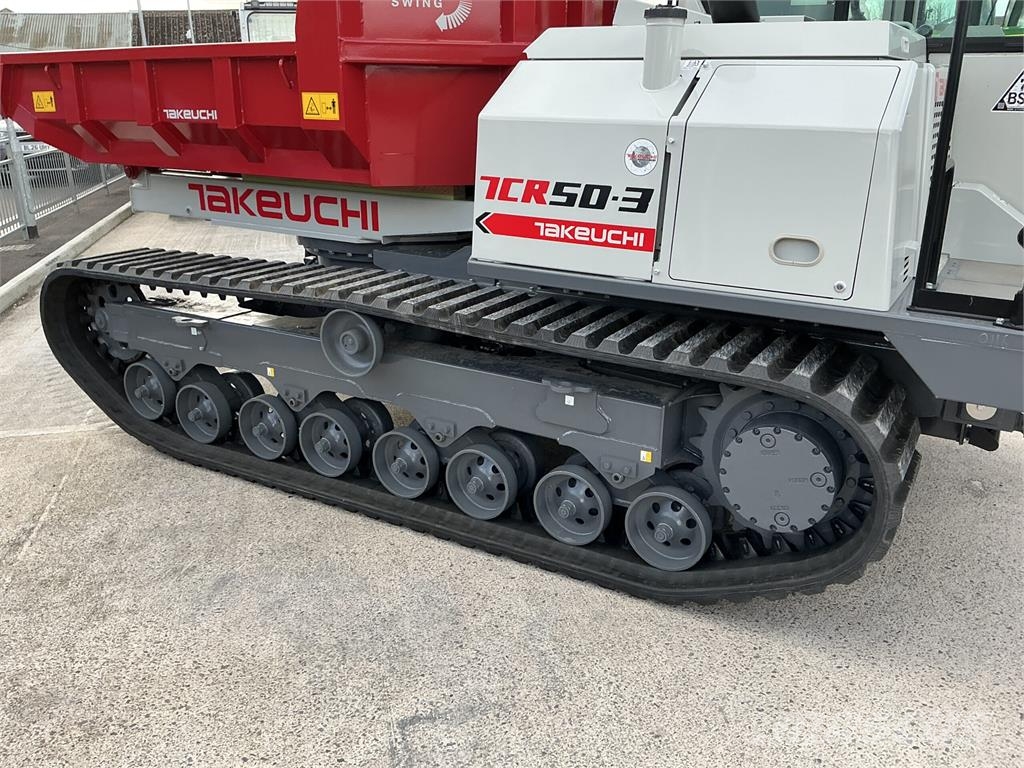 Takeuchi TCR50-3 Tracked Swivel Tip Dumper  サイト　ダンプ