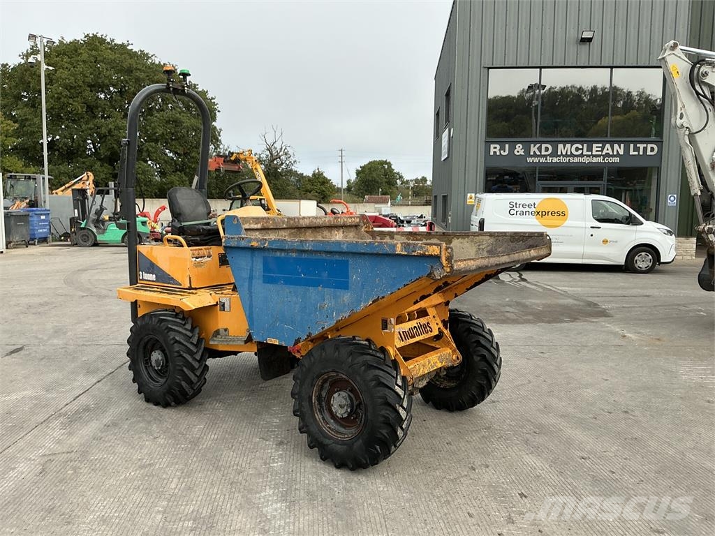 Thwaites 3 Tonne Straight Tip Dumper (ST27855) Site dumpers