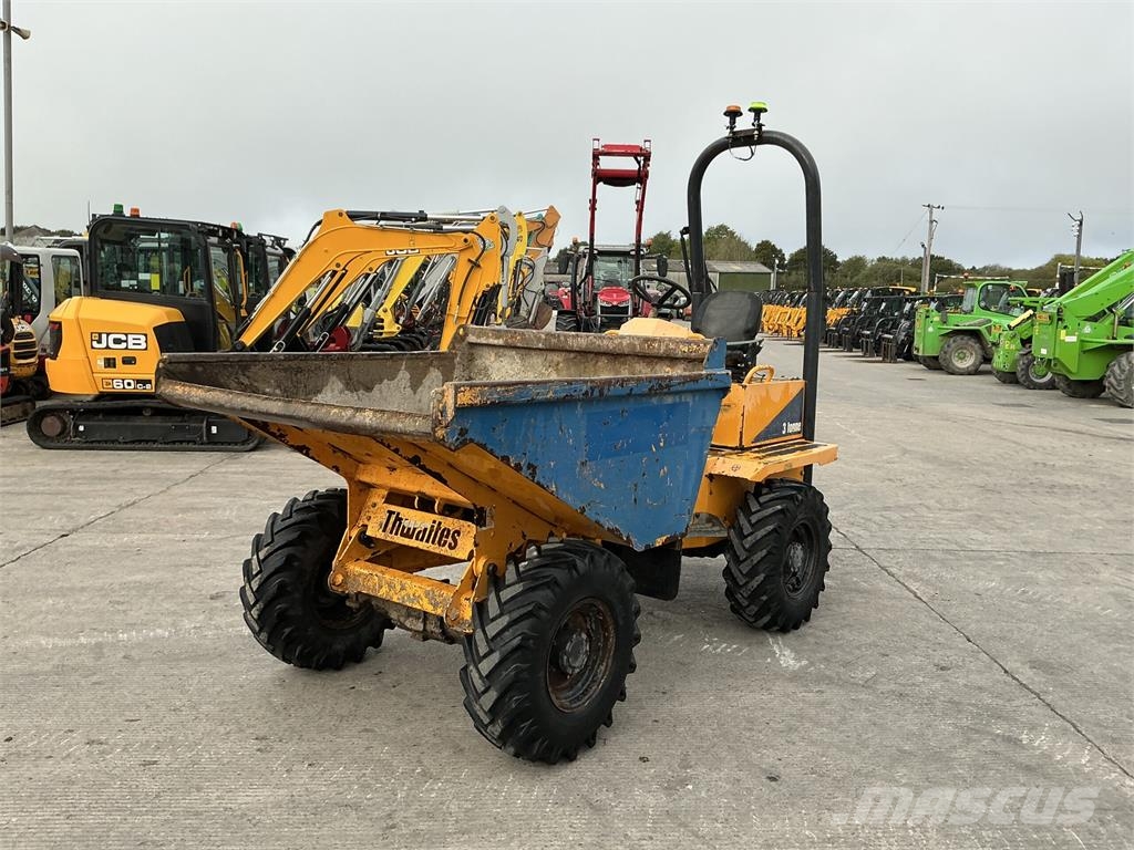 Thwaites 3 Tonne Straight Tip Dumper (ST27855) Site dumpers