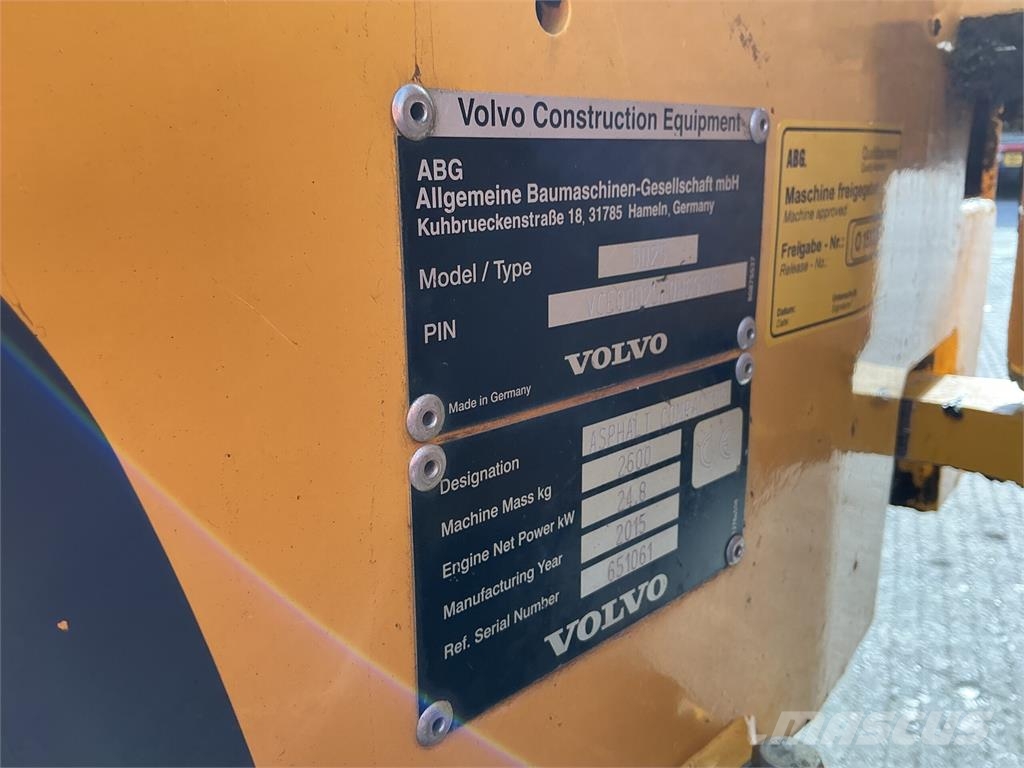 Volvo DD25W Roller (ST27880) Építőipar - Egyebek